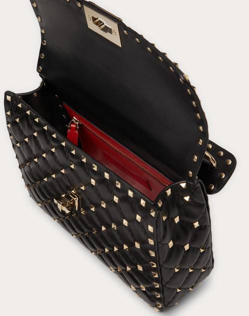 Red Valentino BORSA MEDIA ROCKSTUD SPIKE IN NAPPA Negozio online di fabbrica
