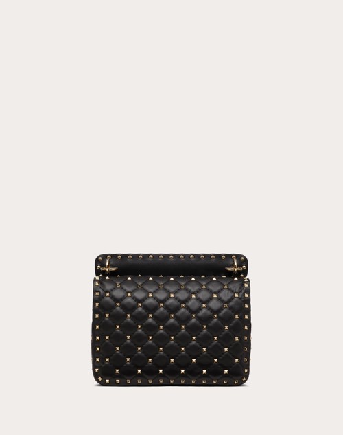 Red Valentino BORSA MEDIA ROCKSTUD SPIKE IN NAPPA Prezzo di fabbrica
