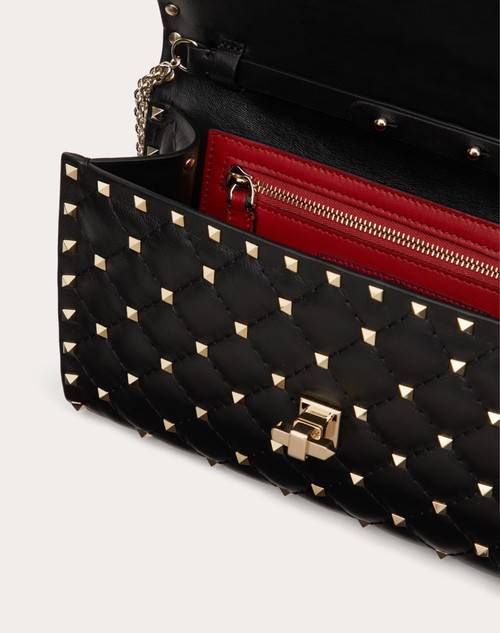 Red Valentino BORSA A TRACOLLA ROCKSTUD SPIKE IN NAPPA Fornitura limitata