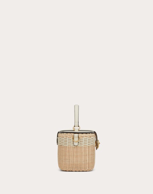 Red Valentino BORSA VANITY VLOGO SIGNATURE IN MIDOLLINO Offerta esclusiva