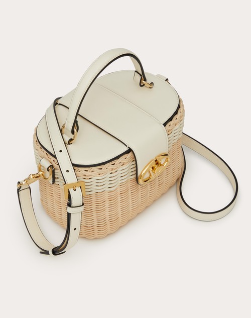 Red Valentino BORSA VANITY VLOGO SIGNATURE IN MIDOLLINO Offerta esclusiva