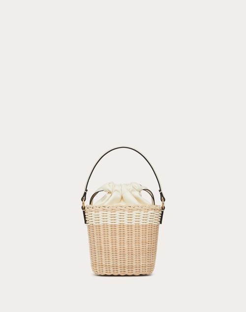 Red Valentino BORSA A SECCHIELLO VLOGO SIGNATURE IN MIDOLLINO Vendite stagionali