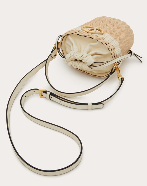 Red Valentino BORSA A SECCHIELLO VLOGO SIGNATURE IN MIDOLLINO Vendite stagionali