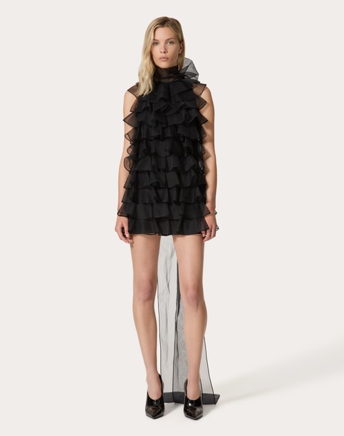 Red Valentino ABITO CORTO IN ORGANZA Offerta migliore