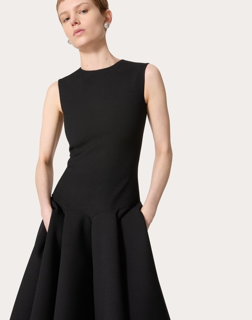 Red Valentino ABITO MIDI IN LUXURY CREPE Latest fashion