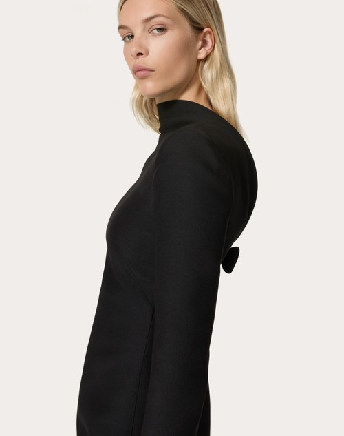 Red Valentino ABITO CORTO IN CREPE COUTURE Nuovi prodotti