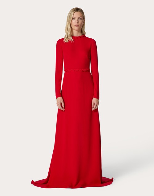 Red Valentino ABITO DA SERA IN GEORGETTE DOUBLE Offerte giornaliere