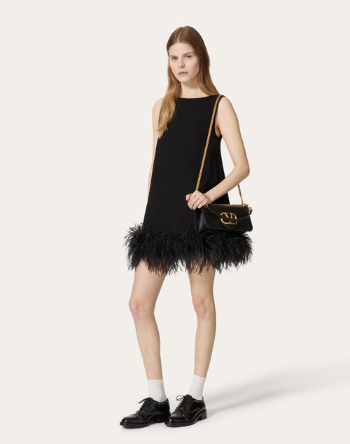 Red Valentino ABITO CORTO IN STRUCTURED COUTURE Enormi risparmi