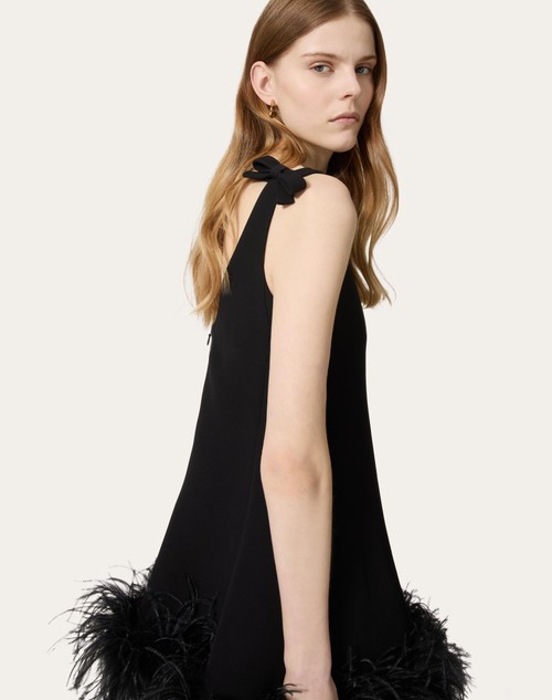 Red Valentino ABITO CORTO IN STRUCTURED COUTURE Enormi risparmi