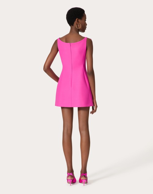 Red Valentino ABITO CORTO IN CREPE COUTURE Rilascio limitato