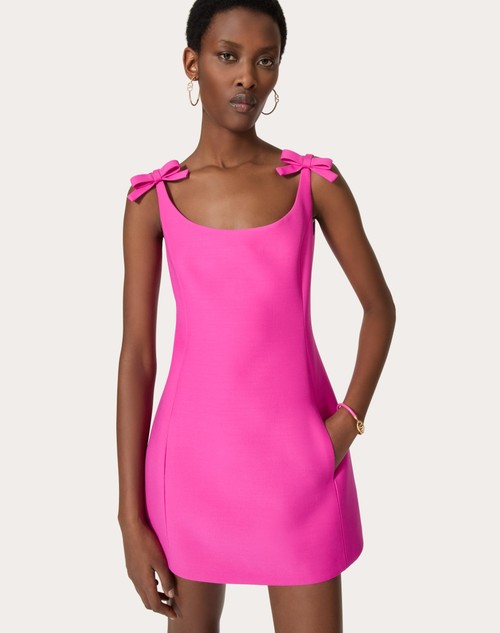 Red Valentino ABITO CORTO IN CREPE COUTURE Rilascio limitato