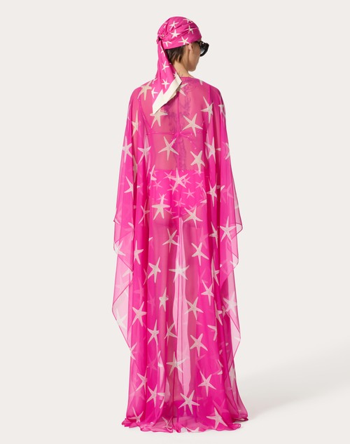 Red Valentino ABITO DA SERA IN CHIFFON STARFISH Only for today