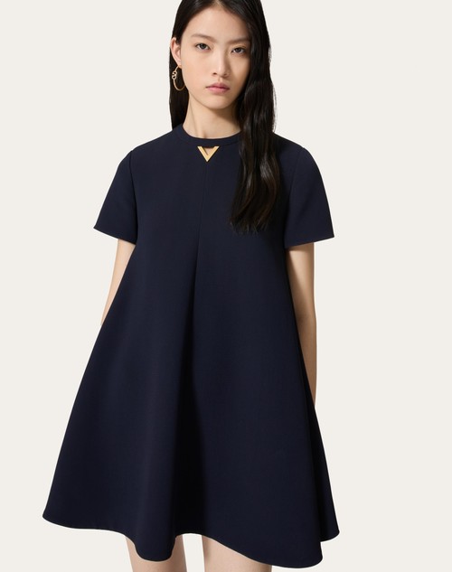 Red Valentino ABITO CORTO IN STRUCTURED COUTURE Fino al 55% di sconto