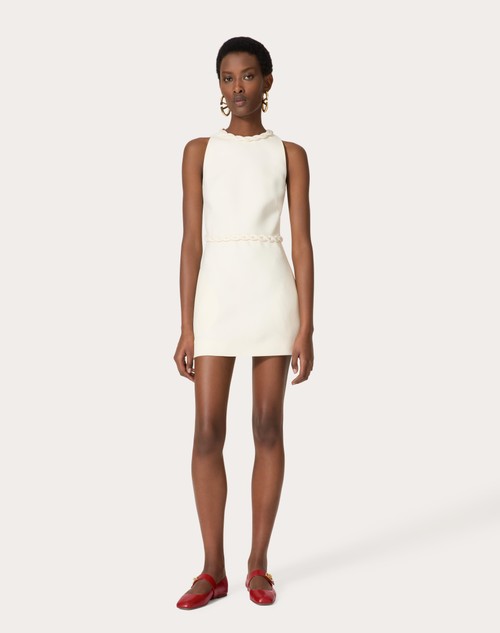 Red Valentino ABITO CORTO IN CREPE COUTURE Solo un giorno rimasto