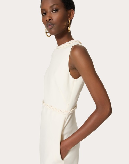 Red Valentino ABITO CORTO IN CREPE COUTURE Solo un giorno rimasto