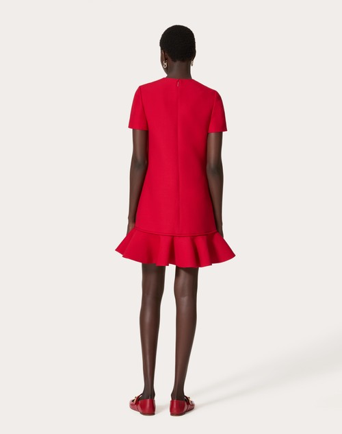 Red Valentino ABITO CORTO IN CREPE COUTURE Black Friday Prezzi