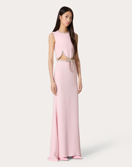 Red Valentino ABITO DA SERA IN CADY COUTURE RICAMATO In Linea