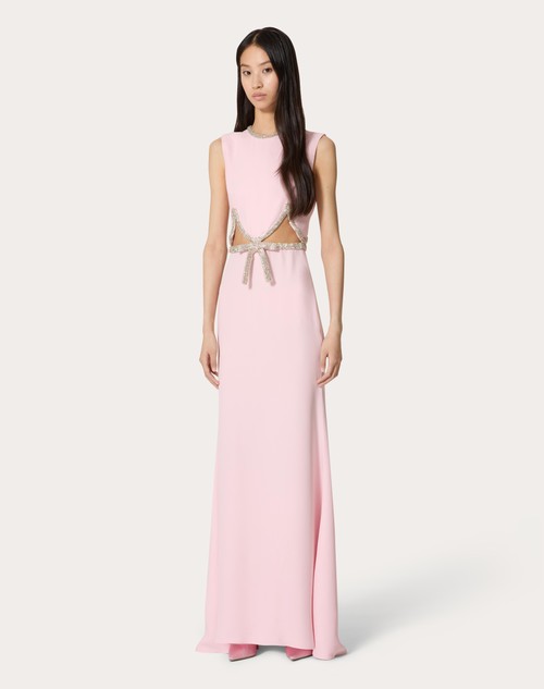 Red Valentino ABITO DA SERA IN CADY COUTURE RICAMATO In Linea