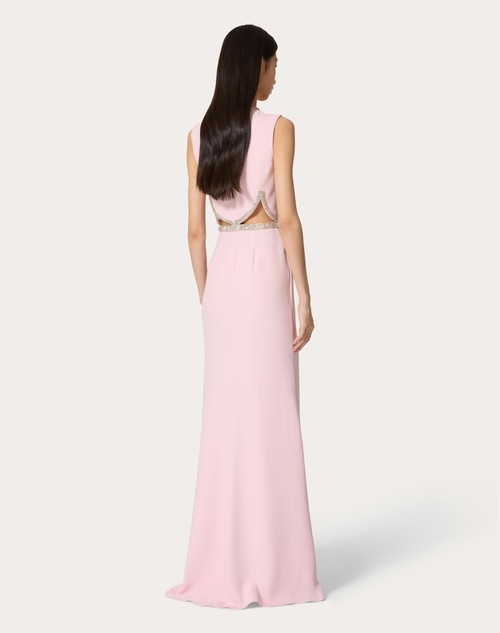 Red Valentino ABITO DA SERA IN CADY COUTURE RICAMATO In Linea