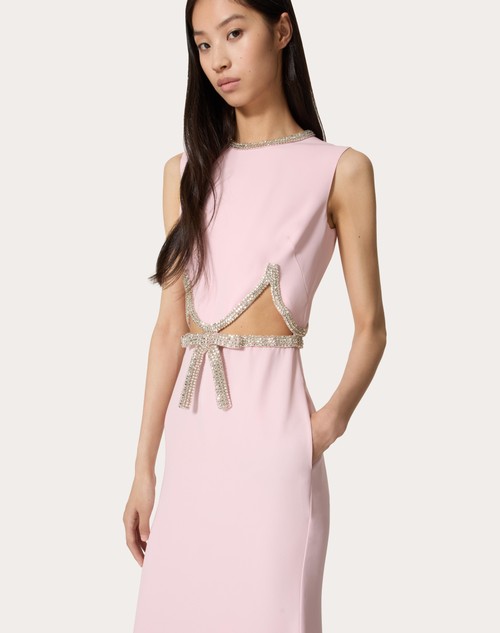 Red Valentino ABITO DA SERA IN CADY COUTURE RICAMATO In Linea