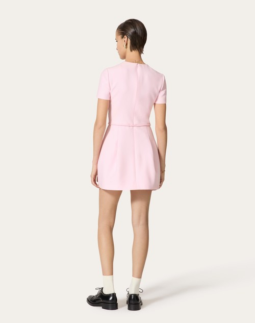 Red Valentino ABITO CORTO IN CREPE COUTURE Nuovo