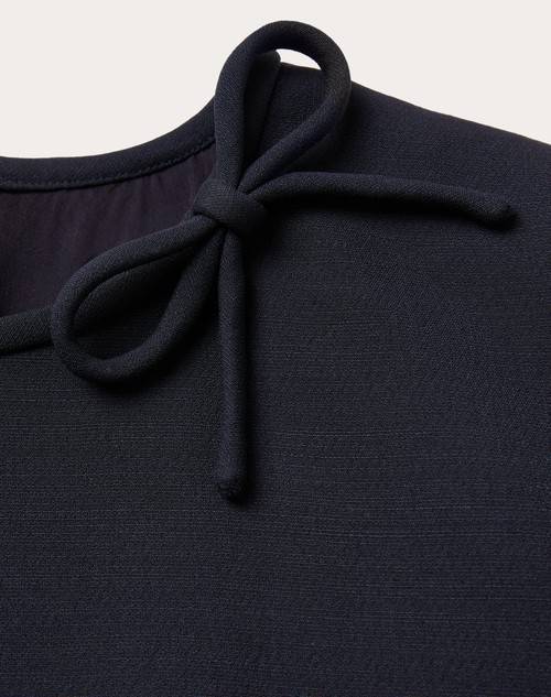 Red Valentino ABITO CORTO IN CREPE COUTURE Acquista Ora