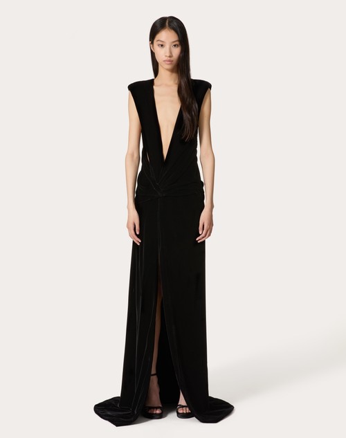 Red Valentino GOWN IN VELLUTO Prezzo Ridotto
