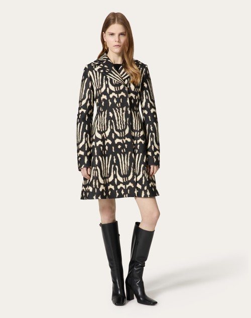 Red Valentino CAPPOTTO IN VALENTINO WILDPRINT 98 Sconto
