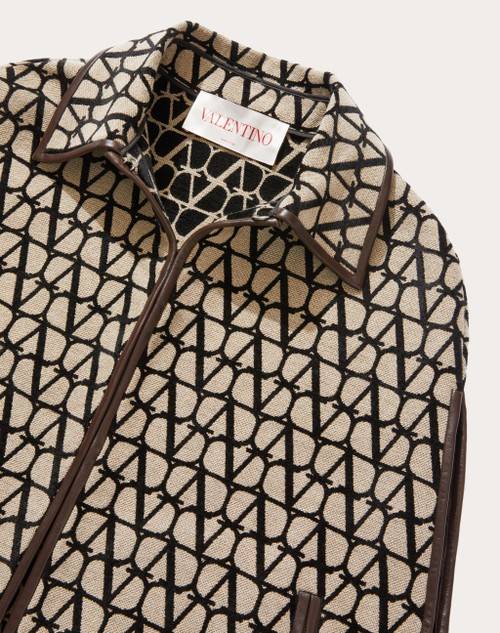 Red Valentino MANTELLA IN TOILE ICONOGRAPHE Saldi Di Fabbrica