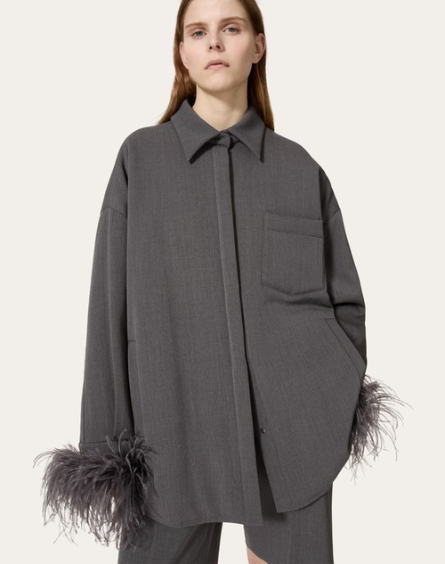 Red Valentino GIUBBINO IN ACTIVE GABARDINE Moda