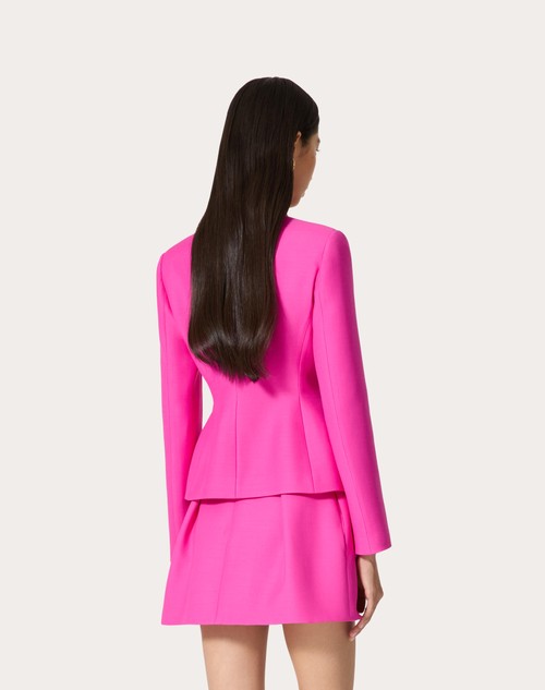 Red Valentino GIACCA IN CREPE COUTURE Sconto di tempo limitato