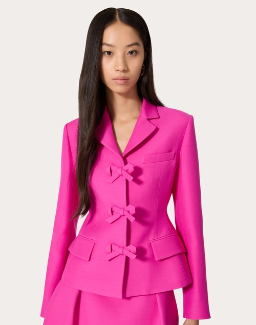Red Valentino GIACCA IN CREPE COUTURE Sconto di tempo limitato