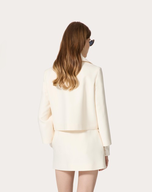 Red Valentino GIACCA IN CREPE COUTURE Prezzo di fabbrica