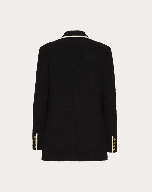 Red Valentino BLAZER IN LIGHT WOOL TWEED Fornitura limitata