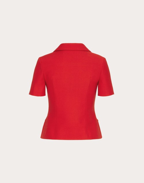 Red Valentino GIACCA IN CREPE COUTURE Black Friday