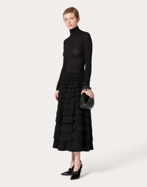 Red Valentino MAGLIA IN VISCOSA E LANA Offerta per la Festa della Mamma