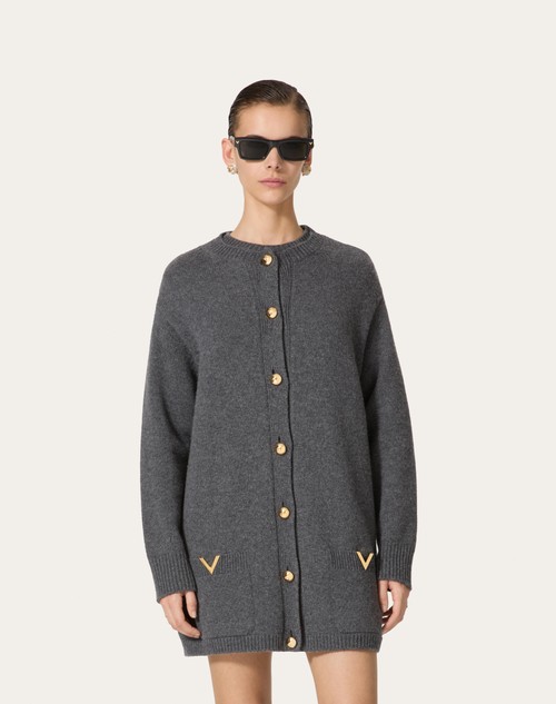 Red Valentino CARDIGAN IN LANA Vendita calda
