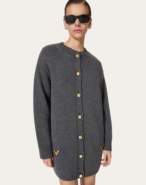 Red Valentino CARDIGAN IN LANA Vendita calda