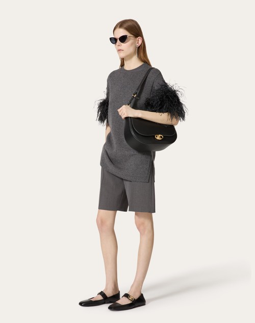 Red Valentino MAGLIA IN LANA CON PIUME Latest fashion