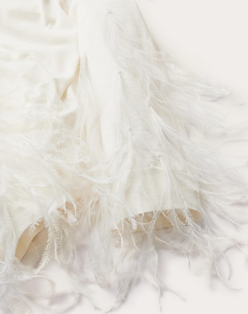 Red Valentino MAGLIA IN LANA CON PIUME Lightning offer