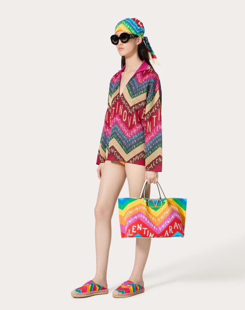Red Valentino MAGLIA IN LUREX VALENTINO CHEVRON Nuovi prodotti