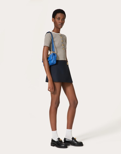 Red Valentino MAGLIA IN COTONE E LUREX Liquidazione