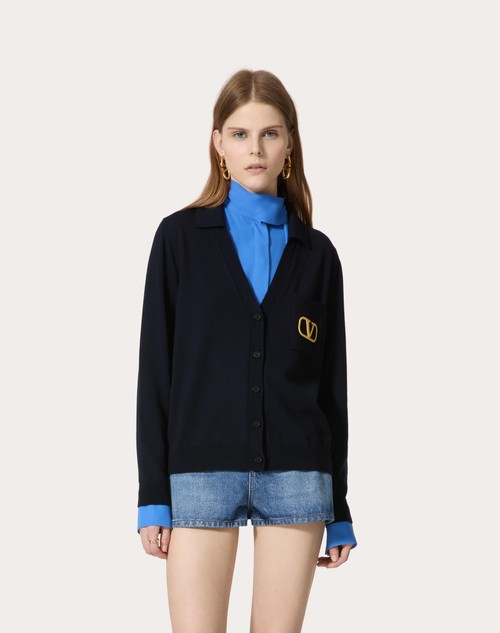 Red Valentino CARDIGAN IN LANA Offerte giornaliere