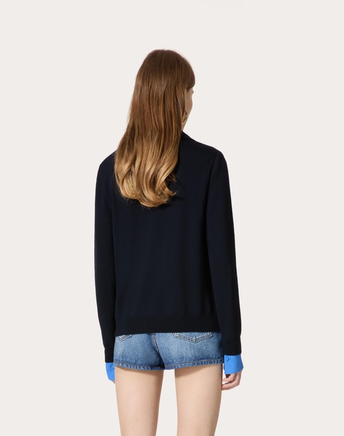 Red Valentino CARDIGAN IN LANA Offerte giornaliere