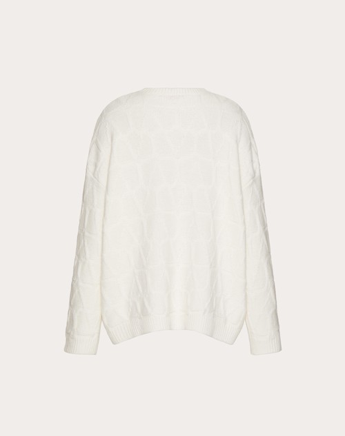 Red Valentino MAGLIA IN LANA TOILE ICONOGRAPHE Super Saving Price
