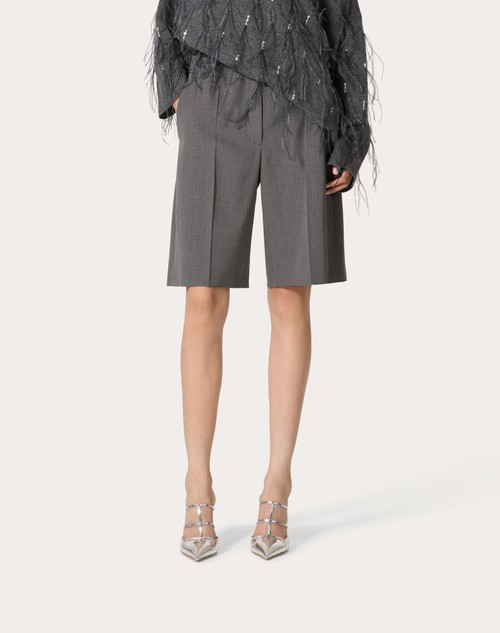 Red Valentino BERMUDA IN ACTIVE GABARDINE Enormi sconti