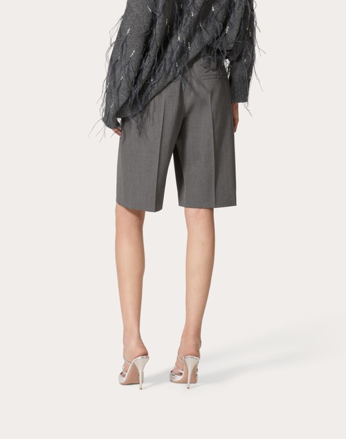 Red Valentino BERMUDA IN ACTIVE GABARDINE Enormi sconti