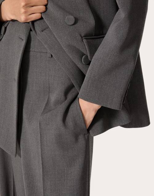 Red Valentino PANTALONI IN ACTIVE GABARDINE 50% di sconto con spedizione gratuita