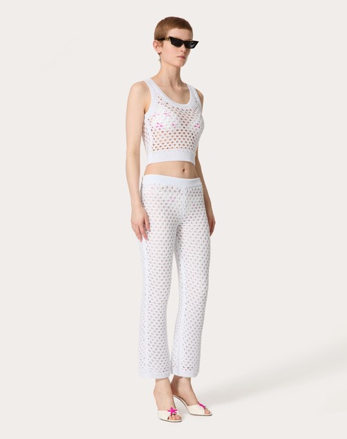 Red Valentino PANTALONI IN VISCOSE, LUREX AND PAILLETES Duty-free