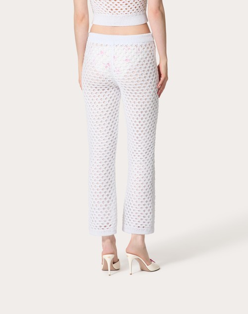 Red Valentino PANTALONI IN VISCOSE, LUREX AND PAILLETES Duty-free